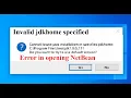 invalid jdkhome specified netbeans 8 2 how to fix can not locate java installation in specified