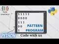 Pattern Program For Python Python for Beginner Code Generator CG