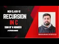 SUM OF N NUMBER USING RECURSION COMPUTER SCIENCE NEB CLASS 12 CPROGRAMMING