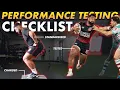 Sports Performance Testing Checklist Do This BEFORE You Test Your Athletes