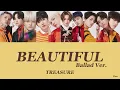 Download Lagu 【歌詞 / パート分け】BEAUTIFUL Ballad Ver. - TREASURE