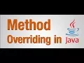 Method overriding in java