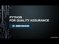 Python For QA - Python Sets for Validation