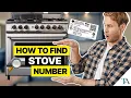 How to Find Stove Model Number
