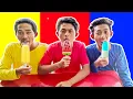 Download Lagu TANTANGAN MAKANAN 1 WARNA / MUKBANG ES KRIM WARNA MERAH, KUNING DAN BIRU! | Mikael TubeHD