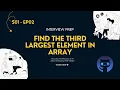 Array Problem 2 S01 EP02 Interview Prep Series