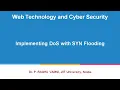 48 Implementing DoS Attack with SYN Flooding