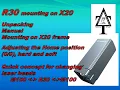 R30 monting on X20