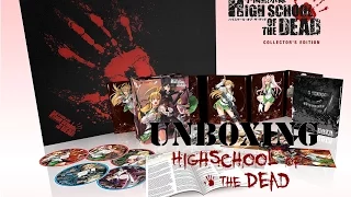 anime unboxing highschool of the dead collectors edition