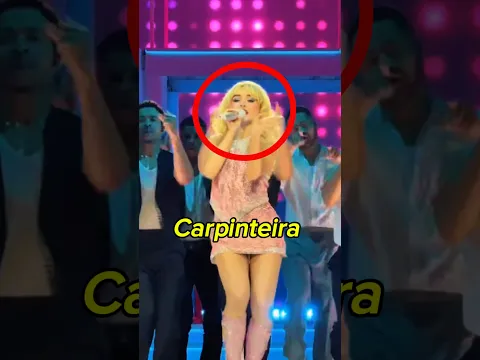 ELA FOI VAIADA NO SHOW? #sabrinacarpenter #curiosidades