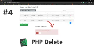 MySQL PHP Delete data table in form