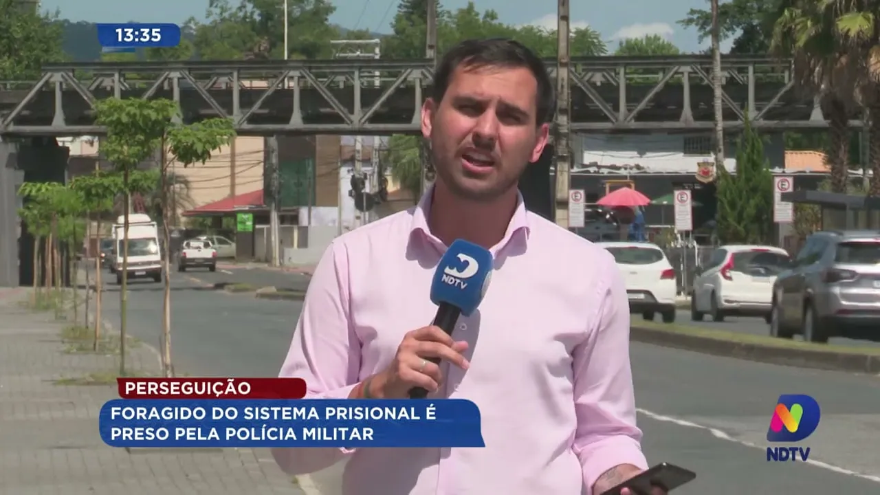 Foragido do sistema prisional é preso pela Polícia Militar