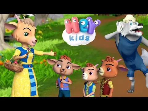 Download MP3 Capra Cu Trei Iezi 🐺 Povesti pentru copii | HeyKids - Desene animate