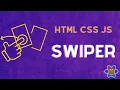 How to create cool swiping effect with SwiperJS - HTML CSS JS Beginner Tutorial