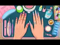 ASMR One Day Luxury Nail Care Relaxing Nail Salon Animation