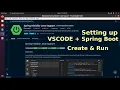 VS Code for Spring Boot Java Development Create and run Spring Boot Web Project VSCode
