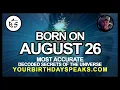 Born On August 26 Numerology and Astrology Analysis