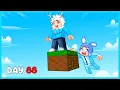 Download Lagu SEPERTI MINECRAFT! Bertahan Hidup 100 HARI Di 1 BLOCK