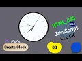 How To Create A Clock With HTML CSS JavaScript JavaScript JS Clock Code currentTime