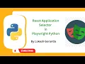 Python Playwright Beginner 2023 Part 22 Handle React Application Selectors in Playwright Python
