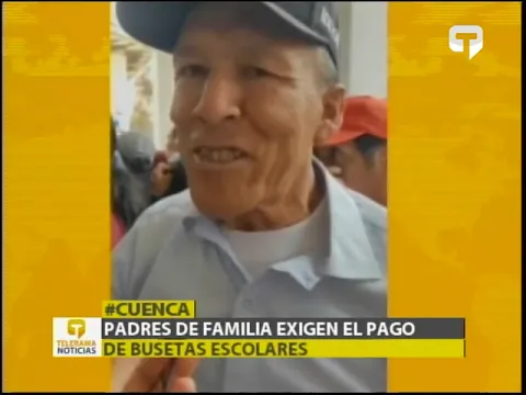Padres de familia exigen el pago de busetas escolares