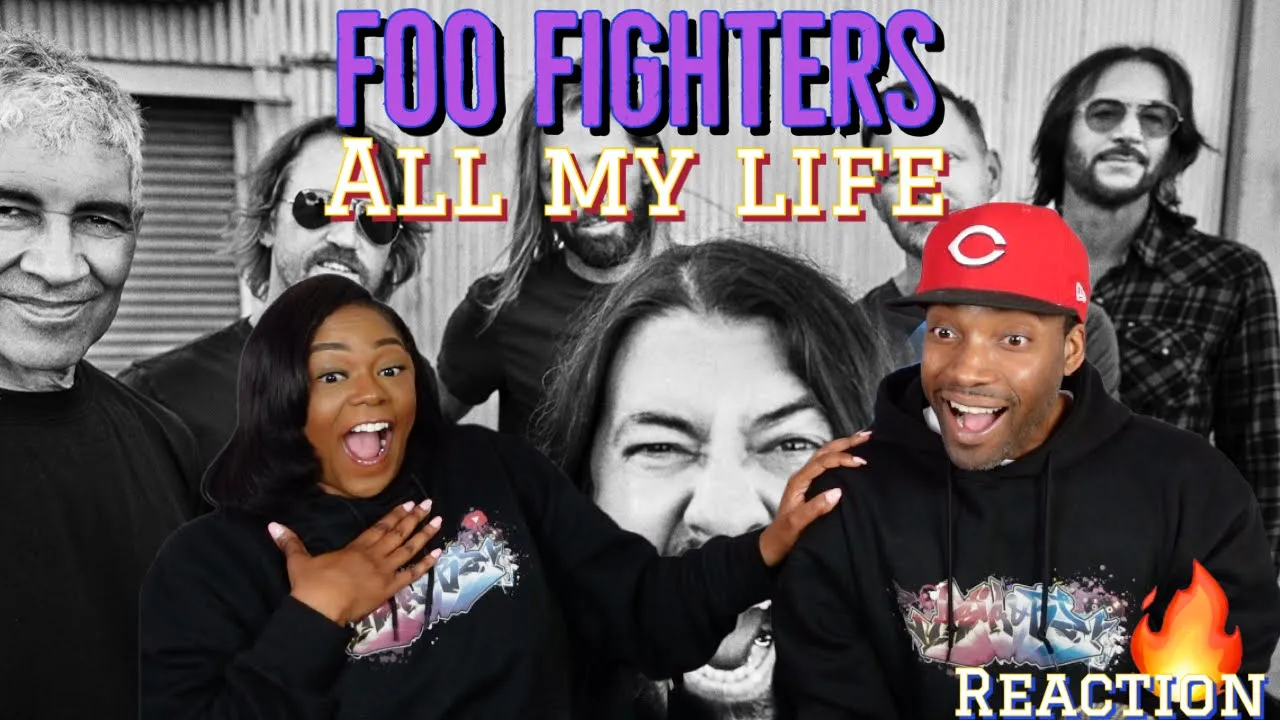 First time hearing Foo Fighters “All My Life” Reaction | Asia and BJ