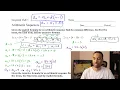Arithmetic Sequences practice problems