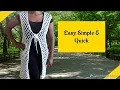 Crochet Vest For Beginners Super Easy