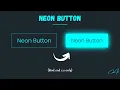 Neon Light Button animation on hover CSS animation