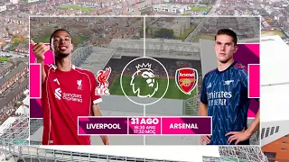 Liverpool x Arsenal - Liga Inglesa 3ª Jornada