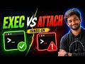 Docker Exec vs Docker Attach Hands-on Practical Demo Differences DevOps Tutorial