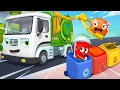 Download Lagu Truck and Street Vehicles - Garbage Truck | Learning Vehicles | Kids Song | Kids Cartoon | BabyBus
