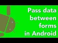 Java Android Custom List Adapter 06 use put extras to pass data between forms
