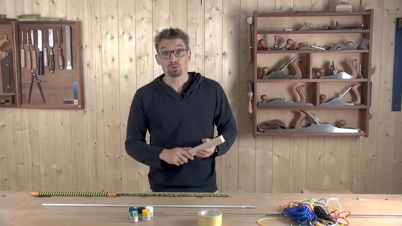 Fabriquer une sarbacane (initiation au tournage)