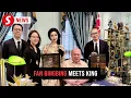 King grants audience to actress Fan Bingbing