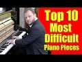 Download Lagu Top 10 Most Difficult Piano Pieces