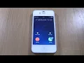 iPhone 4 Incoming Call