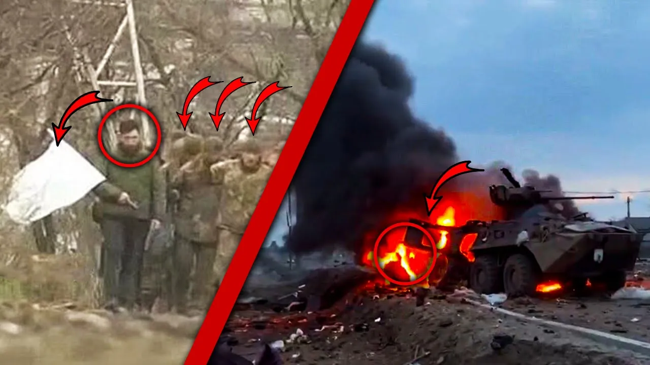 Victory in Kharkiv 7 Russians Captured! Combat Vehicles Destroyed!
