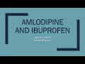 Amlodipine and Ibuprofen