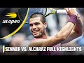 Men s Final No 1 Jannik Sinner vs No 2 Carlos Alcaraz Full Match Highlights 2025 US Open