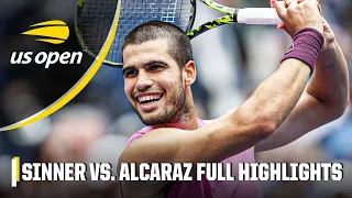 Men s Final No 1 Jannik Sinner vs No 2 Carlos Alcaraz Full Match Highlights 2025 US Open