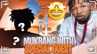 mukbang with he made a distrack on must watch 