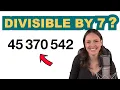 A Simple Trick to Check Divisibility by 7