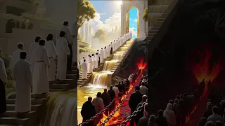 طريق الجنة أم طريق النار القرار في إيدك قبل فوات الأوان مشهد مؤثر الجنة النار موعظة القيامة  طريق الجنة أم طريق النار القرار في إيدك قبل فوات الأوان مشهد مؤثر الجنة النار موعظة القيامة