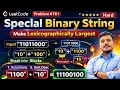 LeetCode 761 - Special Binary String Java Solution Recursion Sorting Explained Hard Problem