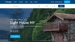 Real Estate Project using html css and javascript Free Download Source Code