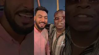 شاهد نجم مسلسل الاجهر قصي الامين في ظهور جميل مع احمد السعودي 