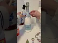 Gift for the Hostess DIY Decoupage Wine Bottle Painted Wine Bottle