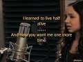 Maddi Jane - Jar of Hearts with Lyrics