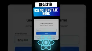 React 19 useActionState Hook Explained